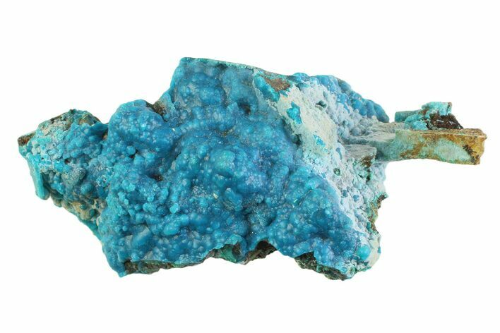 Vibrant Teal Chrysocolla Formation - Peru #358721